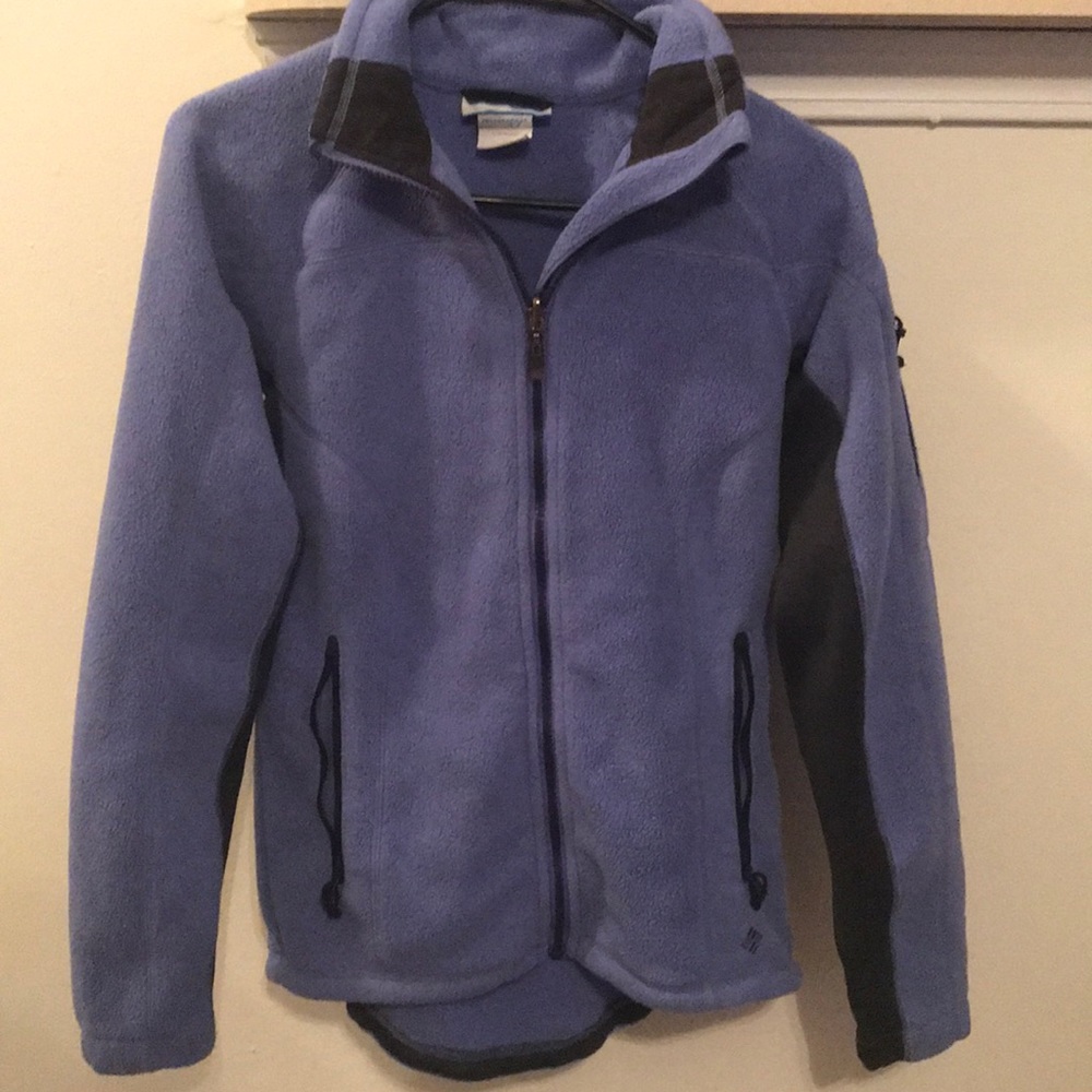 Columbia fleece jacket purple small